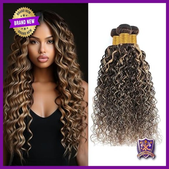 Human Hair Extensions 14-18 Inch Curly Bundles Brazilian Virgin Hair main image 5